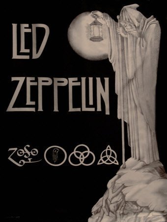 Led Zeppelin - Stairway to Heaven Poster, 76x102 cm, Wohnzimmer, Schlafzimmer Dekoration von Led Zeppelin