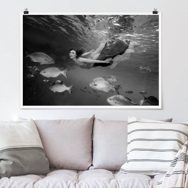 Poster - Querformat Underwater Beauty II