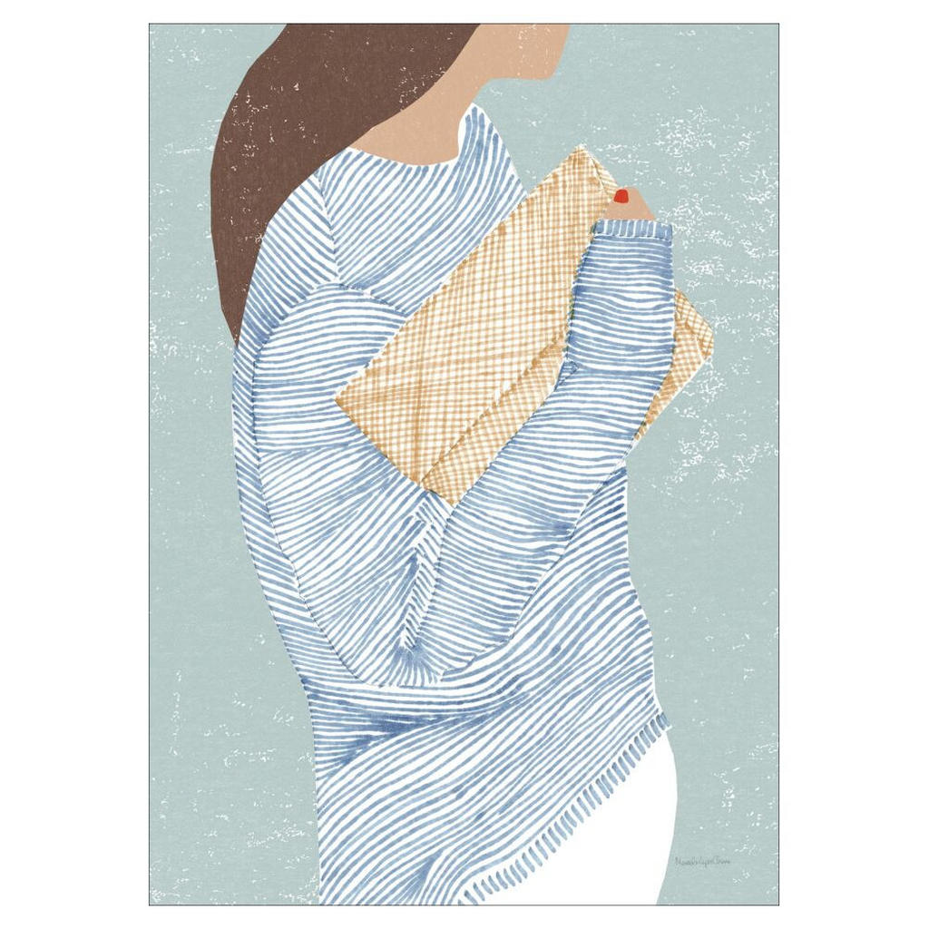 Poster&Frame POSTER Blau