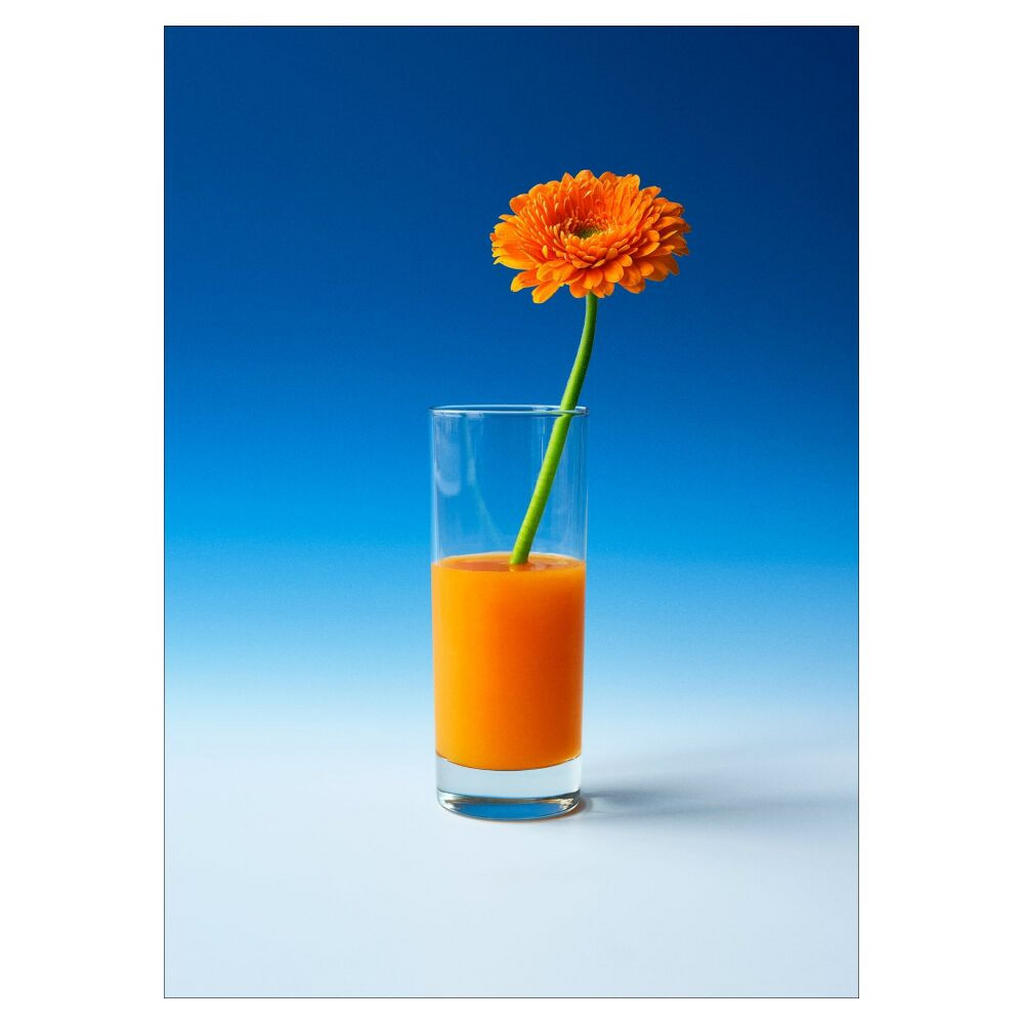 Poster&Frame POSTER Blau