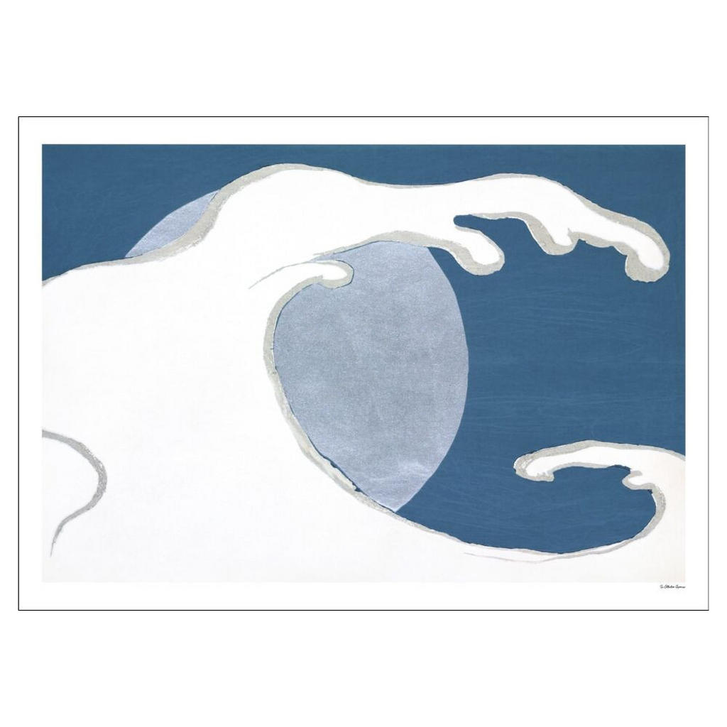 Poster&Frame POSTER Blau