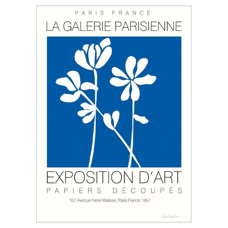 Poster&Frame POSTER Blau