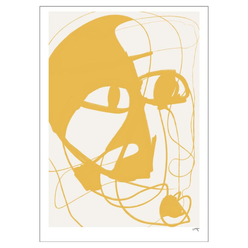 Poster&Frame POSTER Gelb