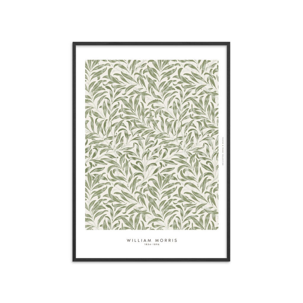 Poster&Frame POSTER Grün, Schwarz