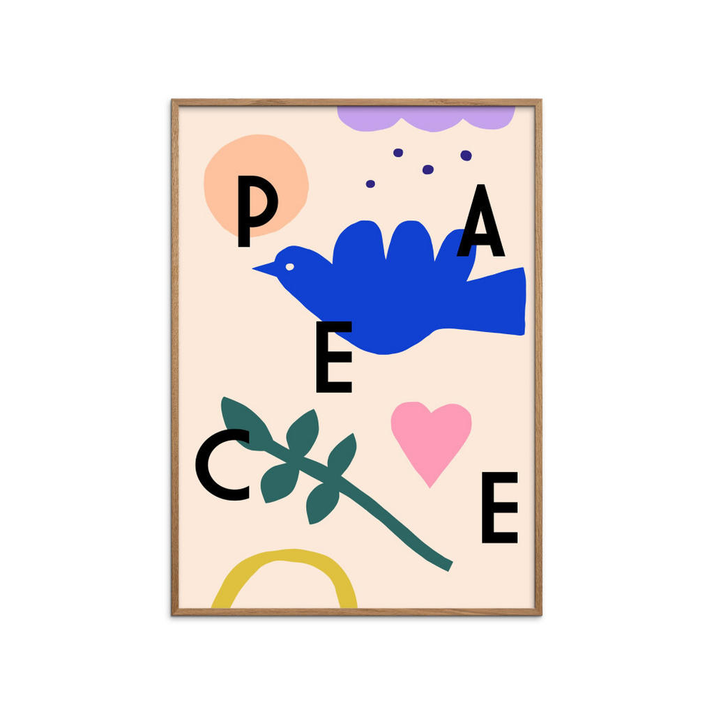 Poster&Frame POSTER Mehrfarbig, Eiche