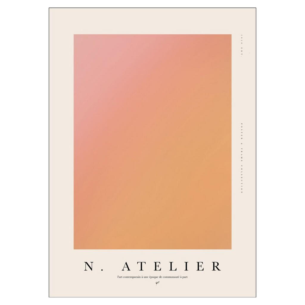 Poster&Frame POSTER Orange