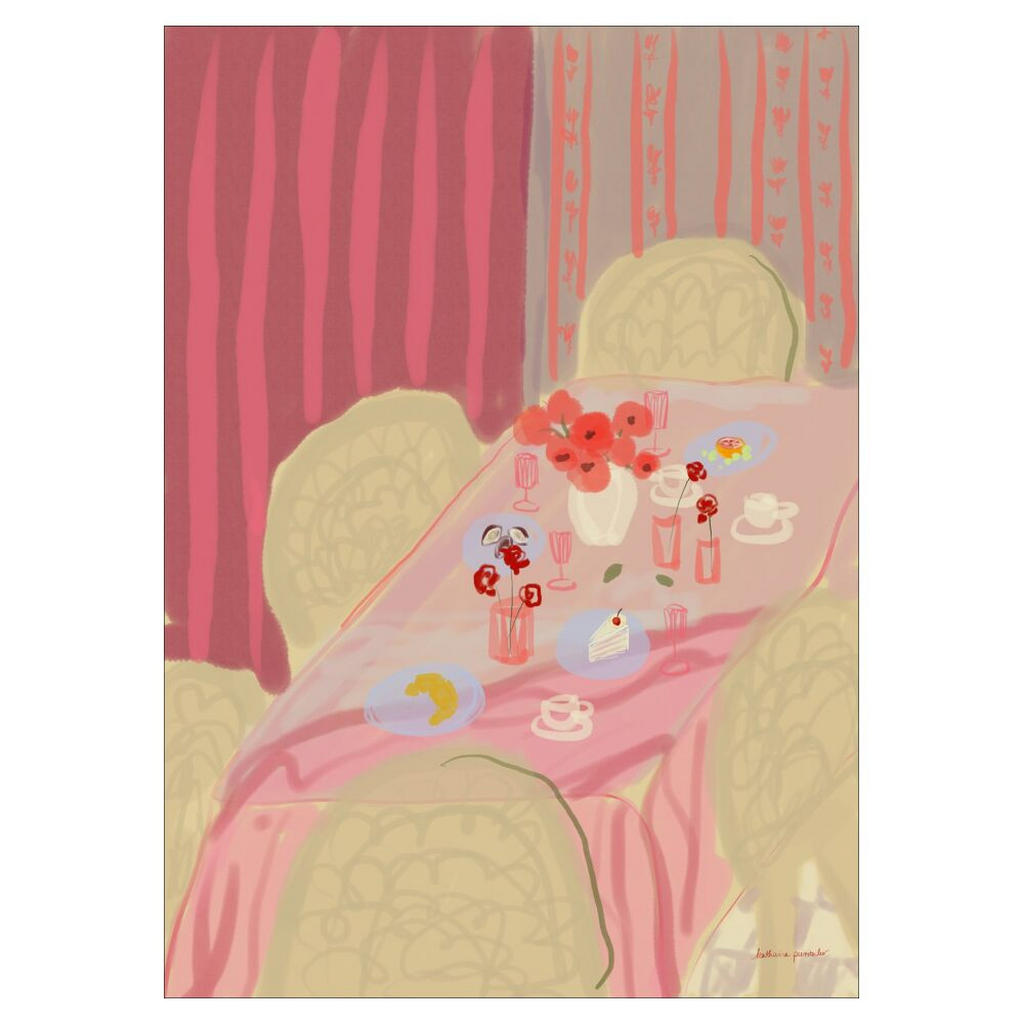 Poster&Frame POSTER Pink
