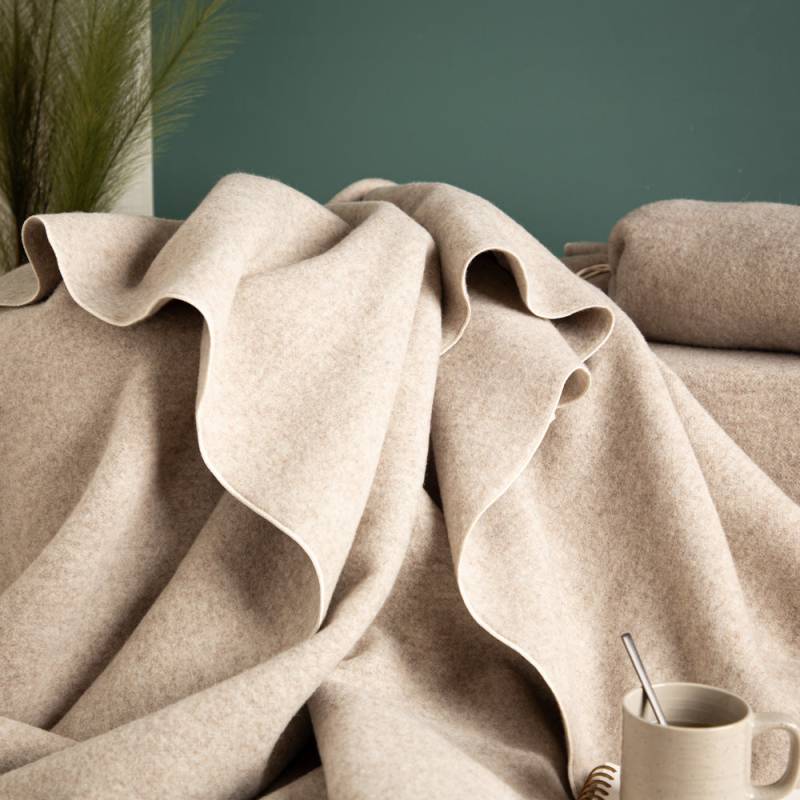 Premium Merino-Lodendecke | 100 % mongolische Merinowolle