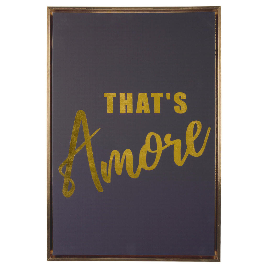 Present Time Kunstdruck Wall Art, Schwarz, Textil, quadratisch, 40x60x3.2 cm, gerahmt, Bilder und Zubehör, Wandbilder, Kunstdrucke Present Time Kunstdruck Wall Art, Schwarz, Textil, quadratisch, 40x60x3.2 cm, gerahmt, Bilder und Zubehör, Wandbilder, Kunstdrucke von Present Time