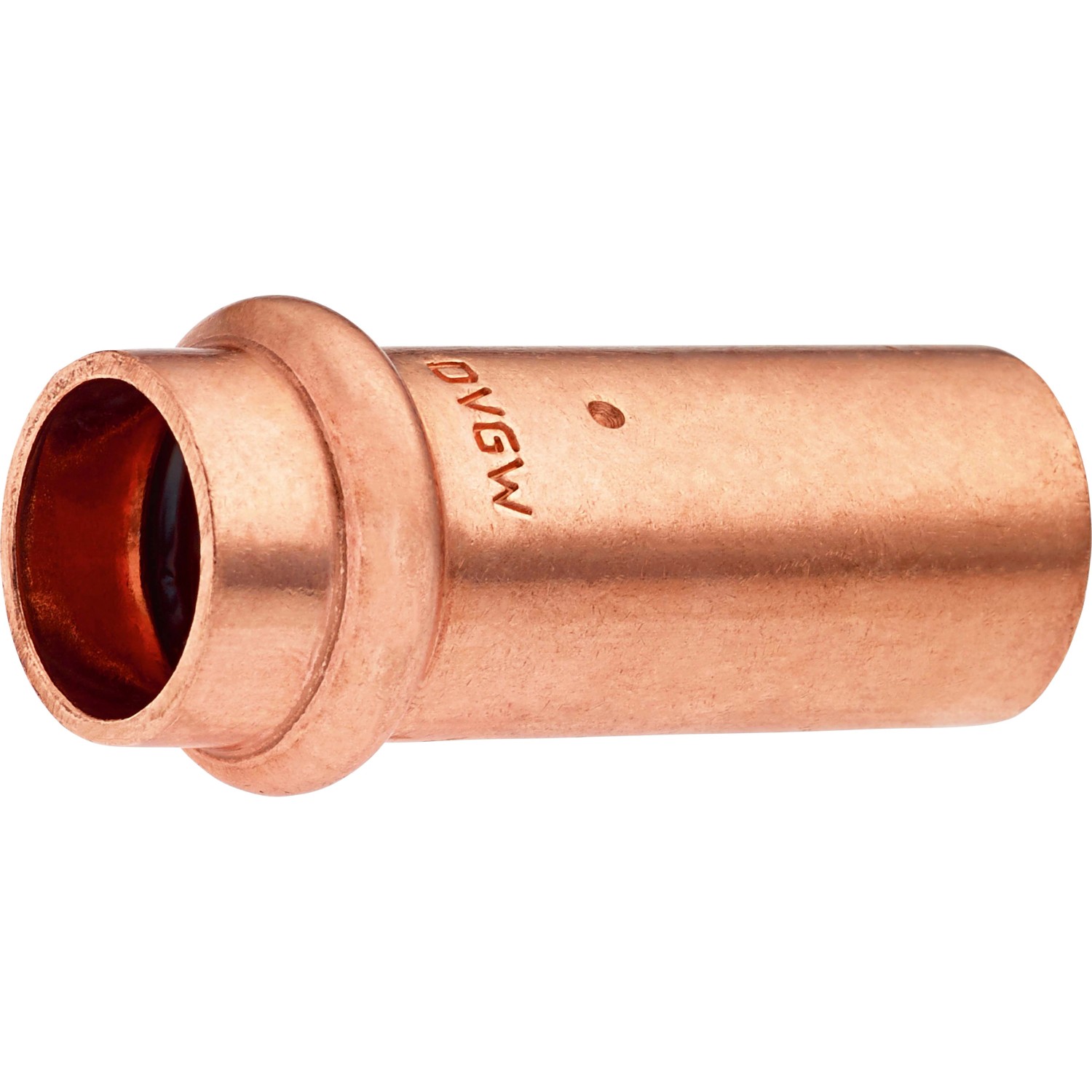 Press-Absatznippel Ø 22 mm x Ø 15 mm Kupfer Press-Absatznippel Ø 22 mm x Ø 15 mm Kupfer von -