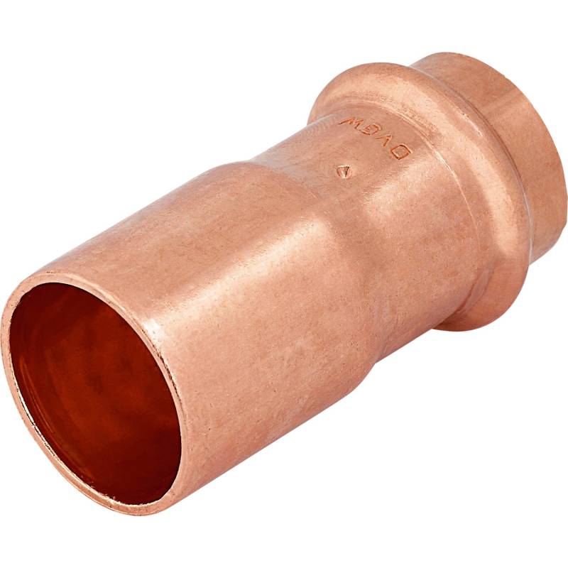 Press-Absatznippel Ø 28 mm x Ø 22 mm Kupfer von -