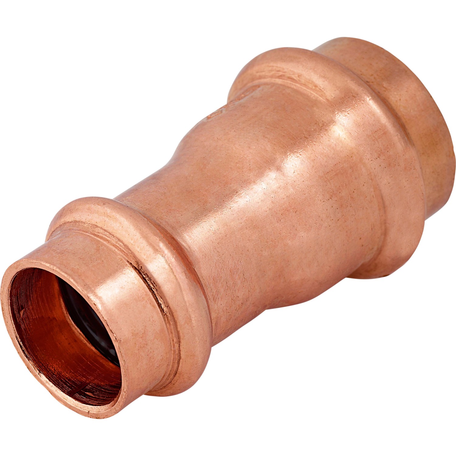 Press-Reduziermuffe Ø 22 mm x Ø 18 mm Kupfer Press-Reduziermuffe Ø 22 mm x Ø 18 mm Kupfer von -