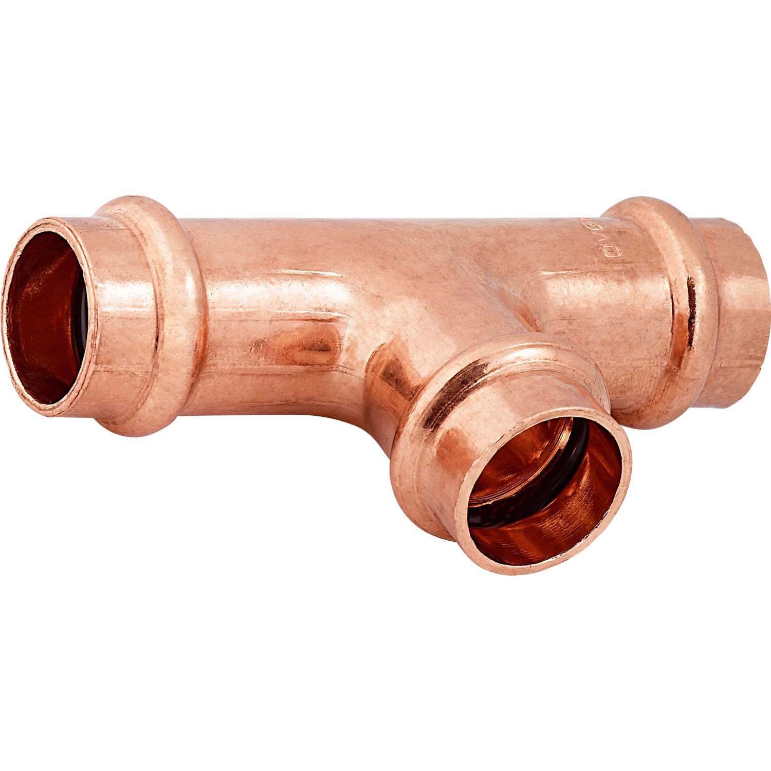 Press-T-Stück Ø 22 mm Kupfer Press-T-Stück Ø 22 mm Kupfer von -