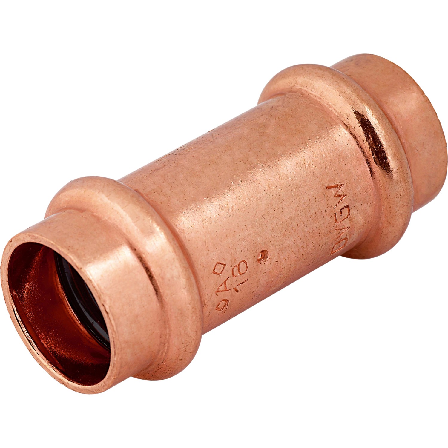 Pressmuffe Ø 18 mm Kupfer Pressmuffe Ø 18 mm Kupfer von -