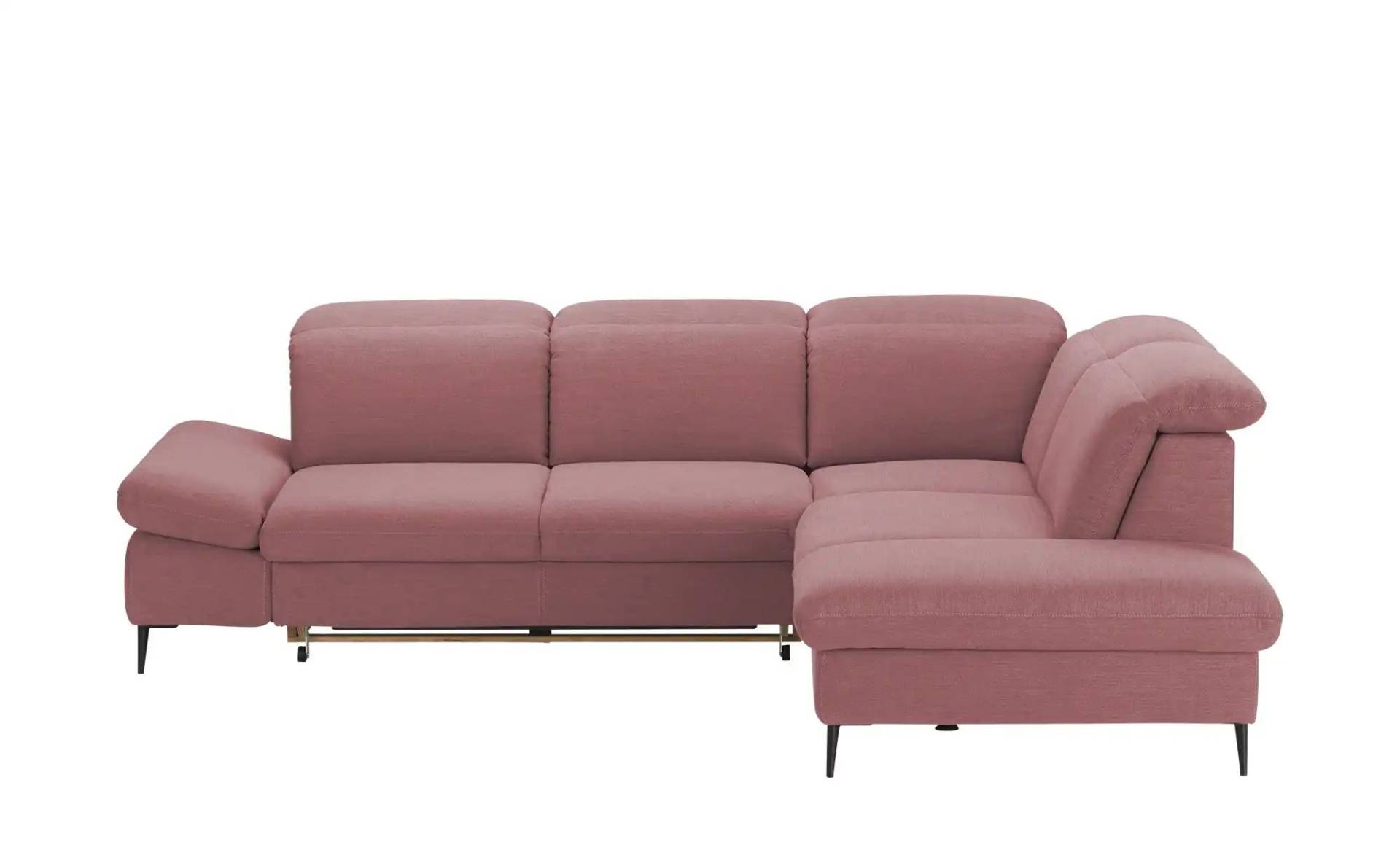 Primo Ecksofa  Serra ¦ rosa/pink ¦ Maße (cm): B: 268 H: 81 T: 215 Polstermöbel > Sofas > Ecksofas - Möbel Kraft