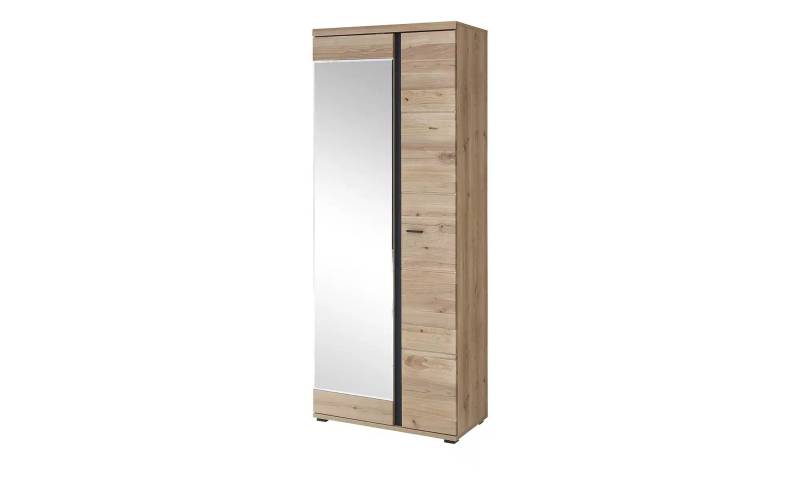 Primo Garderobenschrank  Bari ¦ holzfarben ¦ Maße (cm): B: 80 H: 203 T: 40.0 Garderoben & Kleiderstangen > Garderobenschränke - Möbel Kraft