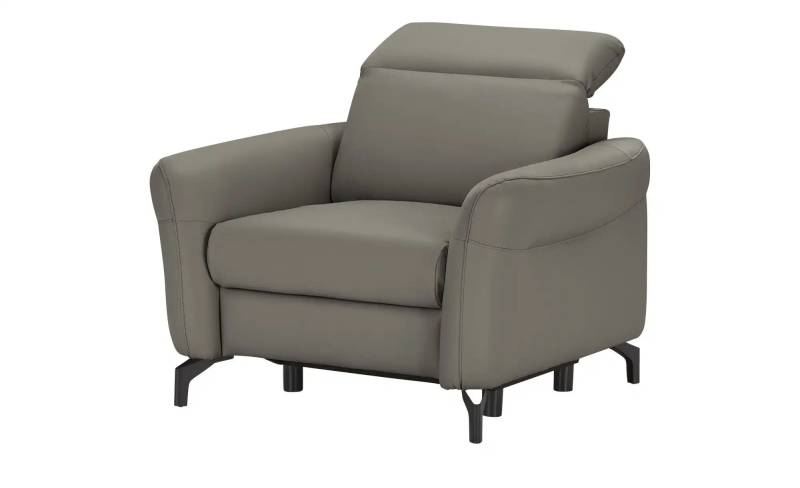 Primo Relaxsessel  Basel ¦ grau ¦ Maße (cm): B: 99 H: 87 T: 96.0 Polstermöbel > Sessel > Ledersessel - Möbel Kraft