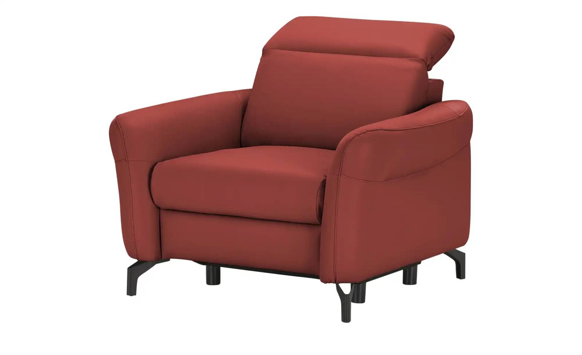 Primo Relaxsessel  Basel ¦ rot ¦ Maße (cm): B: 99 H: 87 T: 96 Polstermöbel > Sessel > Fernsehsessel - Möbel Kraft