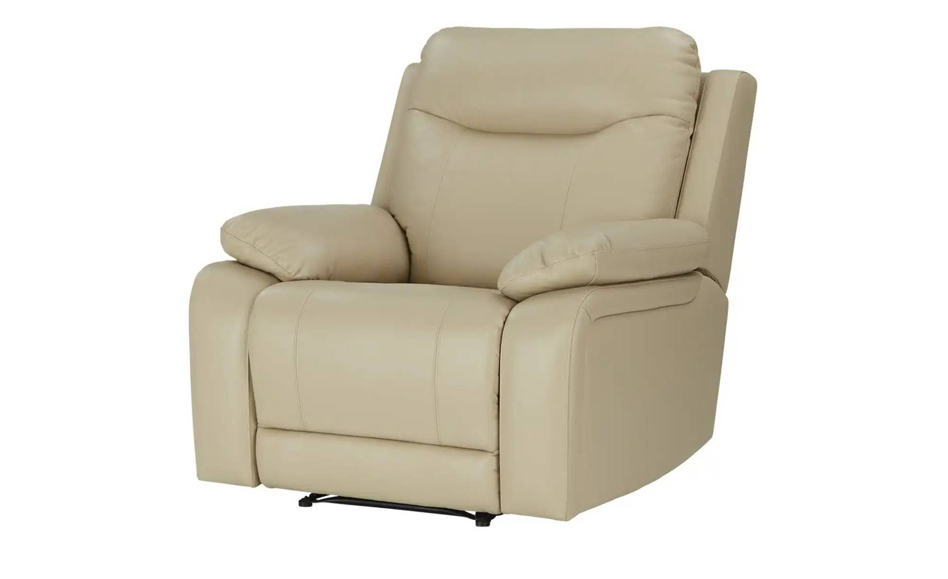 Primo Relaxsessel  M514-1 ¦ beige ¦ Maße (cm): B: 96 H: 102 T: 164.0 Polstermöbel > Sessel > Ledersessel - Möbel Kraft