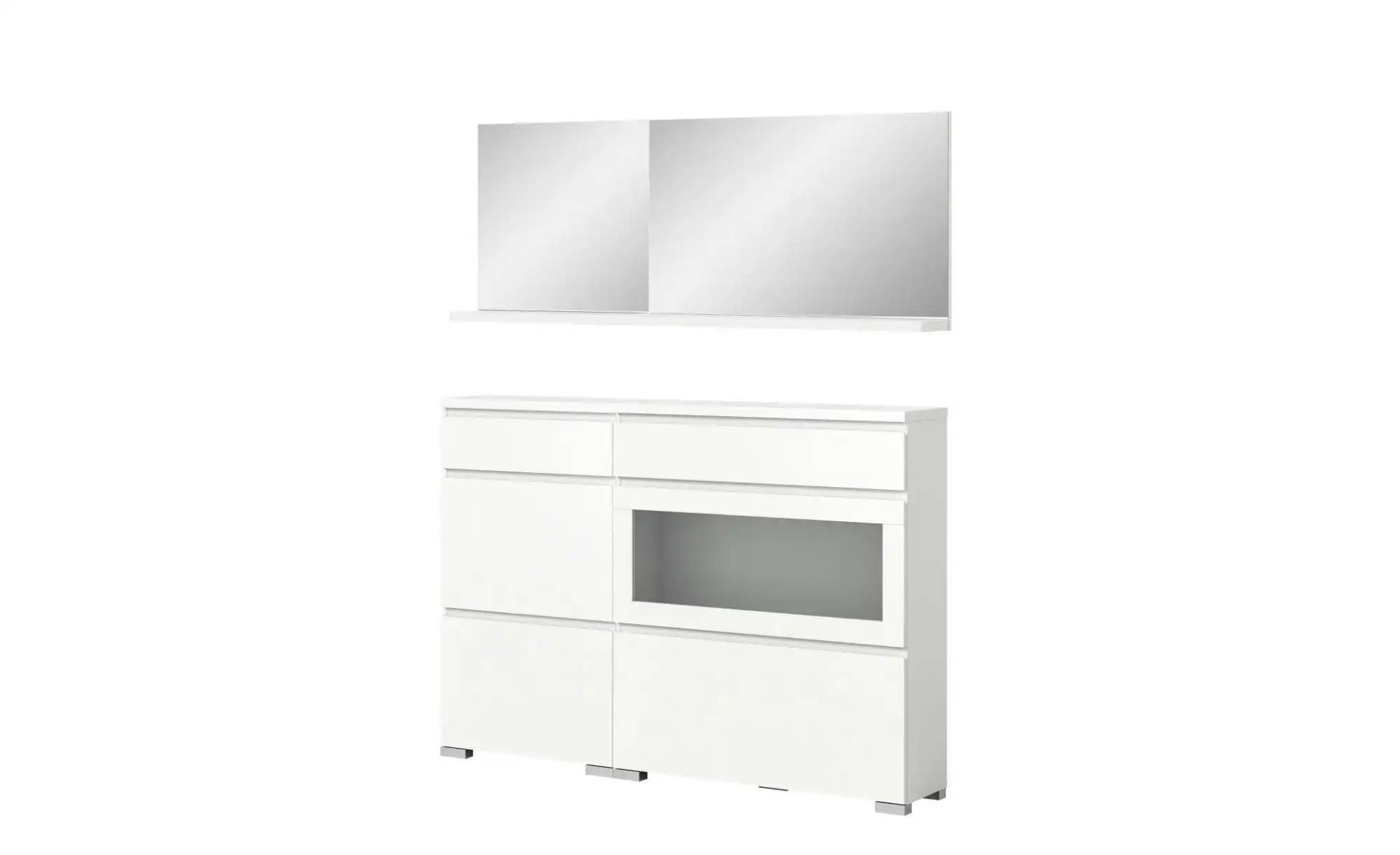 Primo Schuhschrank-Set   ¦ weiß ¦ Maße (cm): B: 155 H: 194 Garderoben & Kleiderstangen > Garderoben - Möbel Kraft