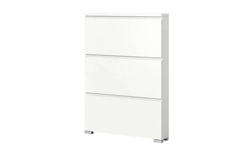 Primo Schuhschrank   ¦ weiß ¦ Maße (cm): B: 95 H: 130 T: 18.0 Garderoben & Kleiderstangen > Schuhgarderoben & Schränke - Möbel Kraft