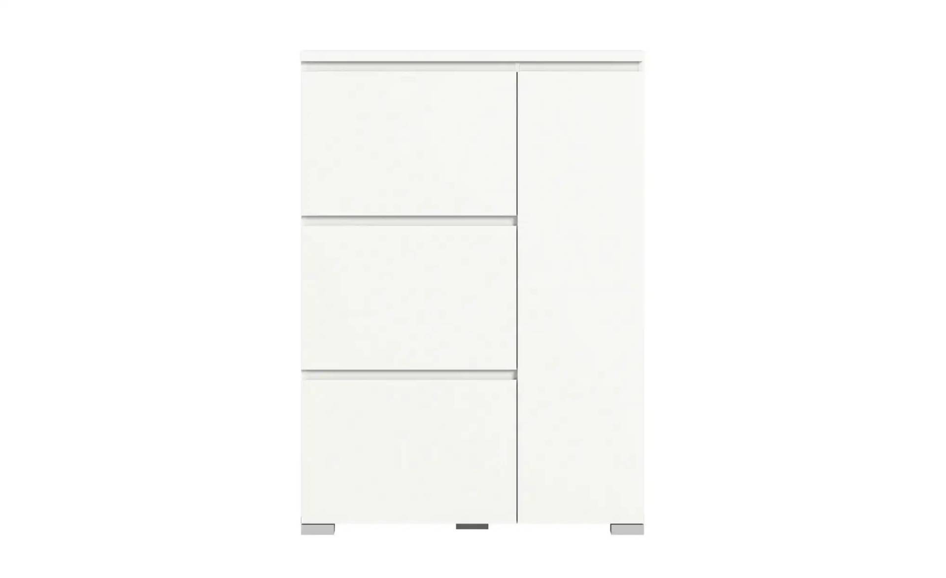 Primo Schuhschrank   ¦ weiß ¦ Maße (cm): B: 95 H: 130 T: 18.0 Garderoben & Kleiderstangen > Schuhgarderoben & Schränke - Möbel Kraft
