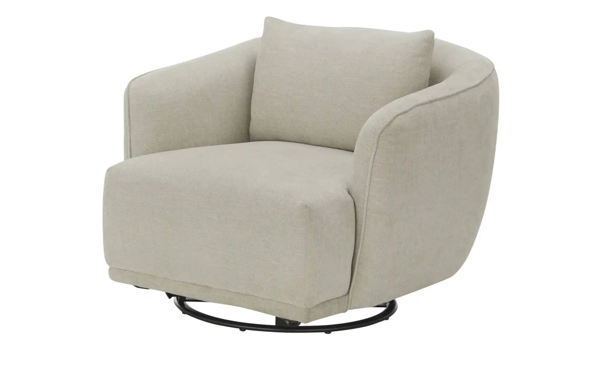 Primo Sessel  Ella  ¦ beige ¦ Maße (cm): B: 87 H: 72 T: 89.0 Polstermöbel > Sessel > Drehsessel - Möbel Kraft