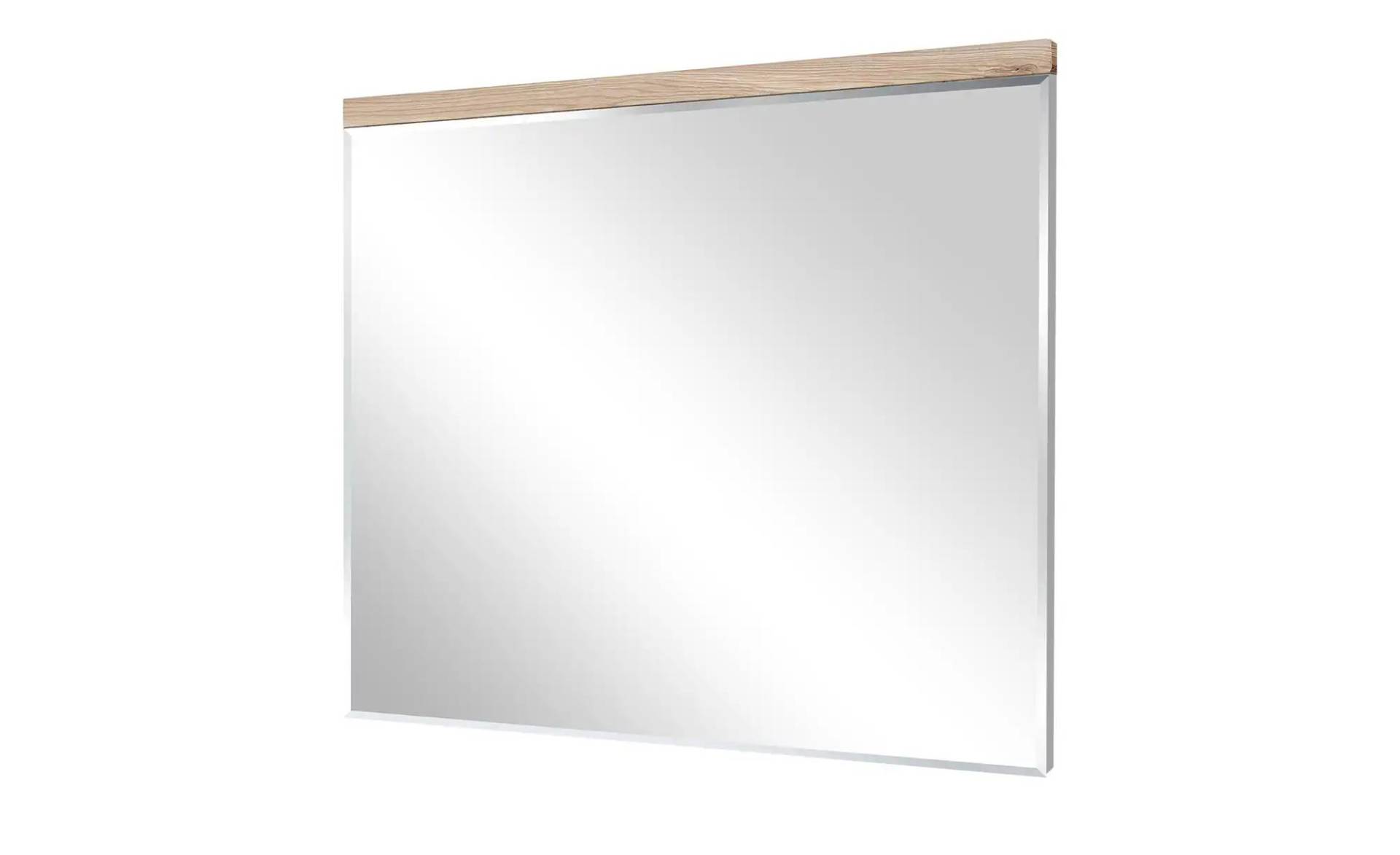Primo Spiegel 80 x 85 cm Bari ¦ holzfarben ¦ Glas,Aluminium,Massivholz ¦ Maße (cm): B: 80 H: 85 T: 2.0 Garderoben & Kleiderstangen > Garderoben Spiegel - Möbel Kraft