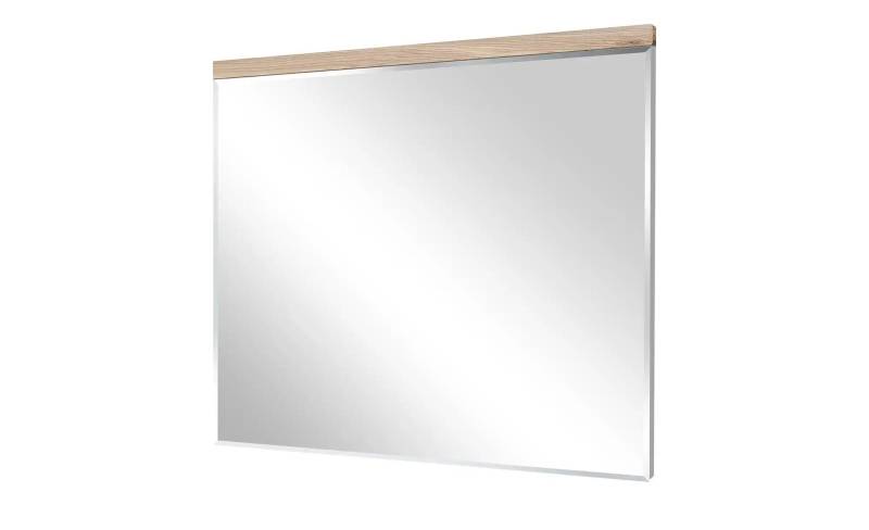 Primo Spiegel 80 x 85 cm Bari ¦ holzfarben ¦ Glas,Aluminium,Massivholz ¦ Maße (cm): B: 80 H: 85 T: 2.0 Garderoben & Kleiderstangen > Garderoben Spiegel - Möbel Kraft