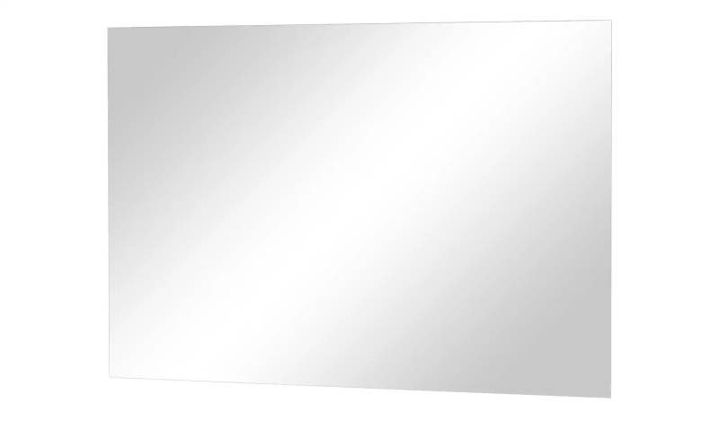 Primo Spiegel 96 x 60 cm Lennox ¦ grau ¦ Glas,Aluminium,Holzwerkstoff ¦ Maße (cm): B: 96 H: 60 T: 3.0 Garderoben & Kleiderstangen > Garderoben Spiegel - Möbel Kraft