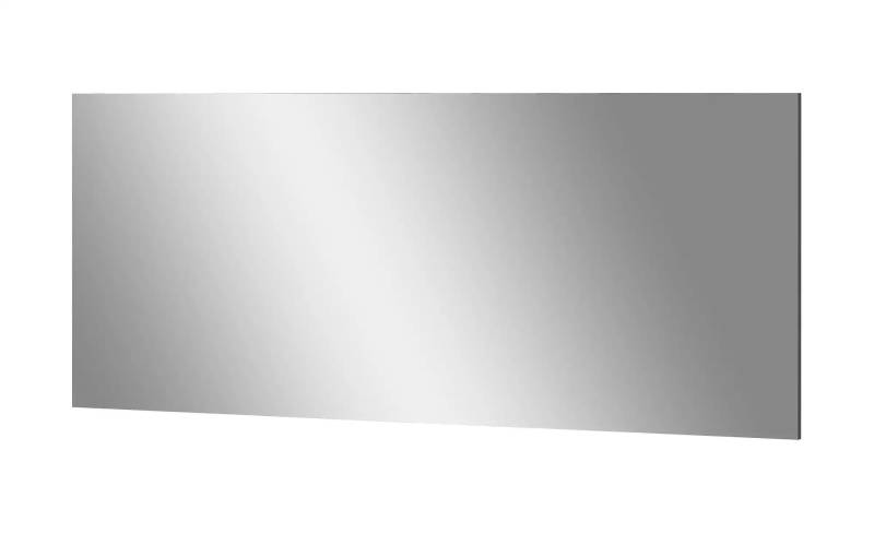 Primo Spiegel 134 x 55 cm Xena ¦ grau ¦ Holzwerkstoff,Glas ¦ Maße (cm): B: 134 H: 55 T: 3.0 Garderoben & Kleiderstangen > Garderoben Spiegel - Möbel Kraft