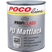 ProfiClass PU-Buntlack Silbergrau matt ca. 0,75 l von ProfiClass