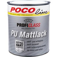 ProfiClass PU-Weißlack weiß matt ca. 0,75 l von ProfiClass