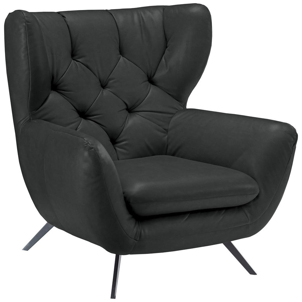 Pure Home Lifestyle CHESTERFIELD-SESSEL Dunkelgrau