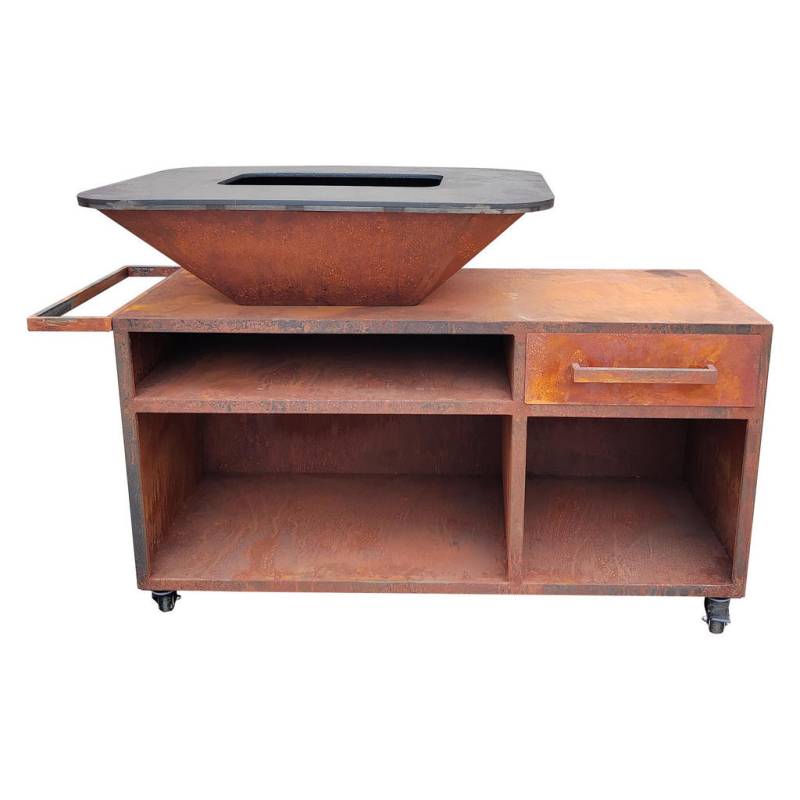 Purline HOLZKOHLEGRILL Braun