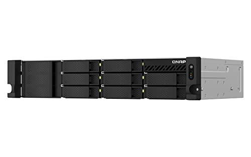 Qnap TS-864eU-8G | 8-Bay, Intel Celeron Quad-Core, 1x PCIe Gen3, 2.5 Gigabit, 2U Rackmount NAS von Qnap
