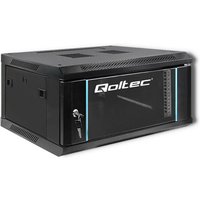 Qoltec 19"" RACK-Schrank 4HE 600 x 280 x 450 Gehärtete Türen Wandmontage Stahlgehäuse Schloss Schwarz Qoltec 19"" RACK-Schrank 4HE 600 x 280 x 450 Gehärtete Türen Wandmontage Stahlgehäuse Schloss Schwarz von Singer