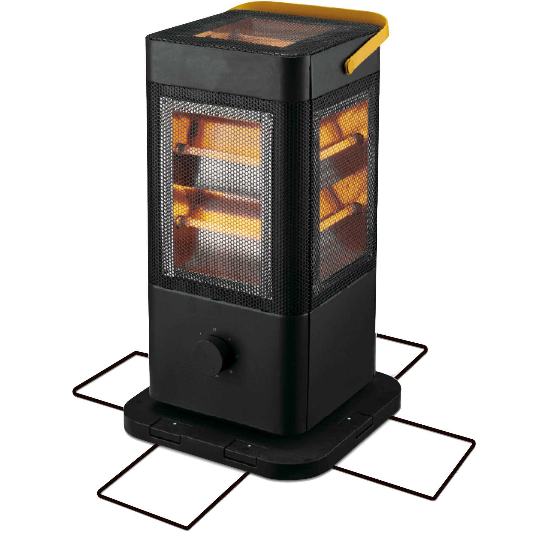 Quarzglas-Heizstrahler 2000 W Quarzglas-Heizstrahler 2000 W