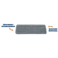 Venteo - recharge - Bürstenbesen mit rechteckigem Kopf - teleshopping - duo mop cleaner™ Besen - Grau - Erwachsene von VENTEO