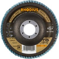RHODIUS ALPHAline LSZ F3 Pack Fächerschleifscheibe von Rhodius