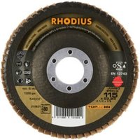 RHODIUS TOPline JUMBO SPEED G Fächerschleifscheibe RHODIUS TOPline JUMBO SPEED G Fächerschleifscheibe von Rhodius