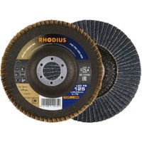 RHODIUS TOPline LSZ FB Fächerschleifscheibe 115 x 22,23 mm K40 von Rhodius