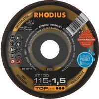 RHODIUS TOPline XT100 EXTENDED Extradünne Trennscheibe 115 x 1,5 x 22,23 mm RHODIUS TOPline XT100 EXTENDED Extradünne Trennscheibe 115 x 1,5 x 22,23 mm von Rhodius