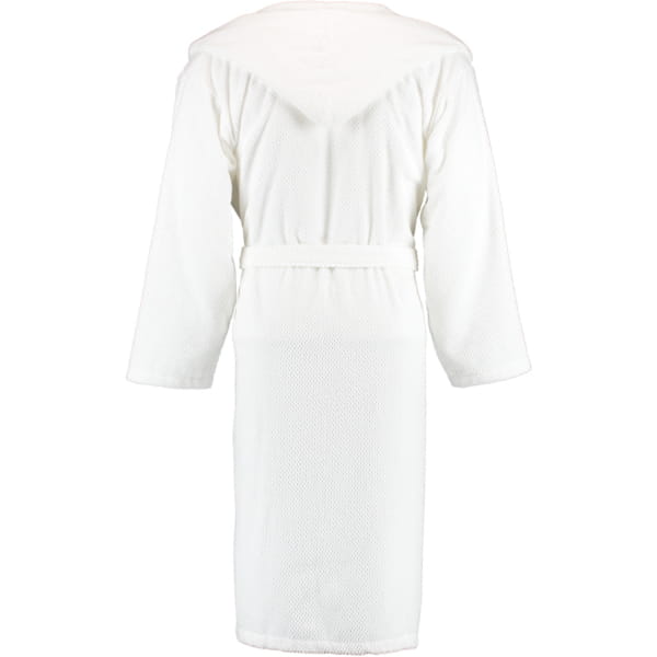 Rhomtuft - Bademantel Baronesse unisex - Farbe: weiß - 01 - M
