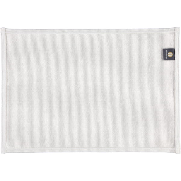 Rhomtuft - Badteppiche Plain - Farbe: weiss - 01 - 50x70 cm