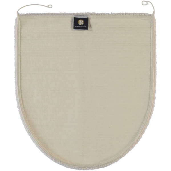 Rhomtuft - Badteppiche Aspect - Farbe: natur-jasmin - 20 - Deckelbezug 45x50 cm