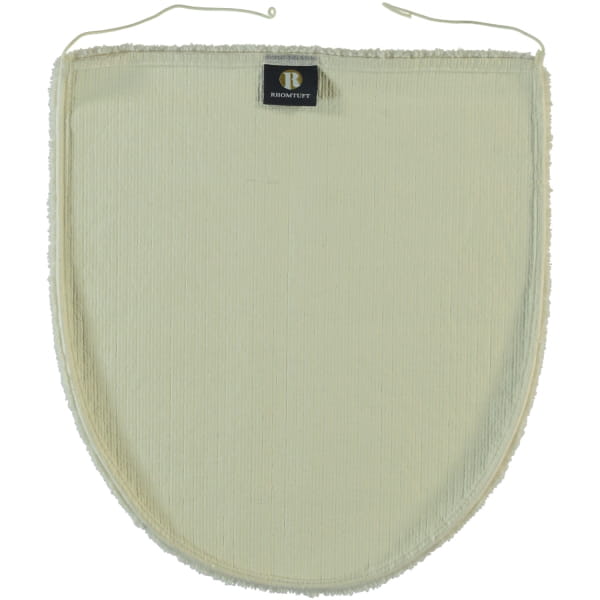 Rhomtuft - Badteppiche Square - Farbe: natur-jasmin - 20 - Deckelbezug 45x50 cm