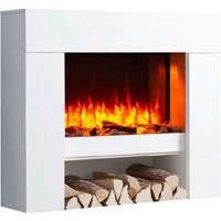 RICHEN Elektrischer-Kamin Naran weiß MDF B/H/T: ca. 1000x840x245 cm von RICHEN