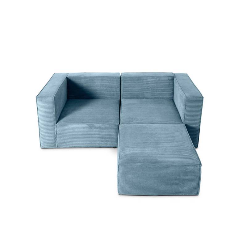 RNT By Really Nice Things 2-SITZER-SOFA Blau