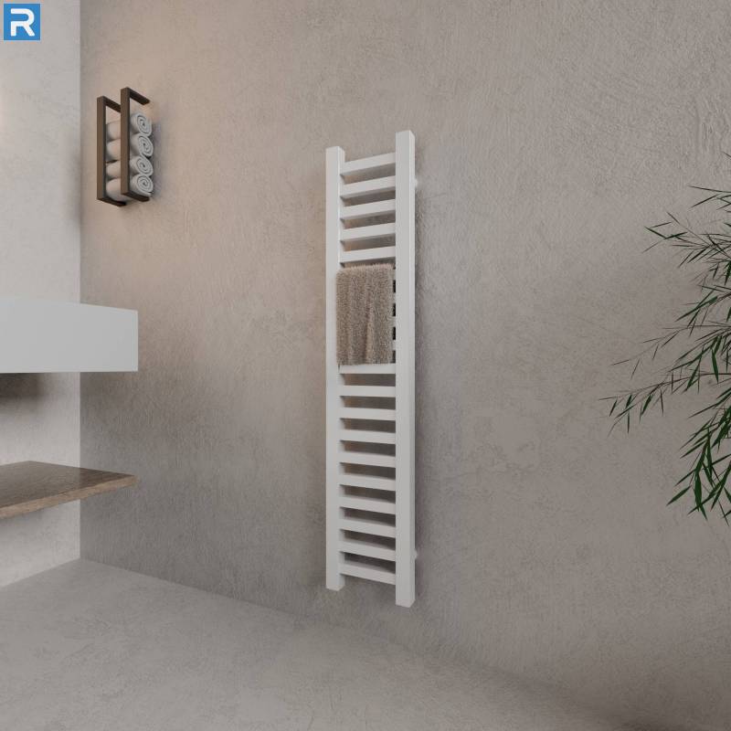 ROTHLER Design-Handtuchleiter Heizkörper Weiß 20 x 100 cm